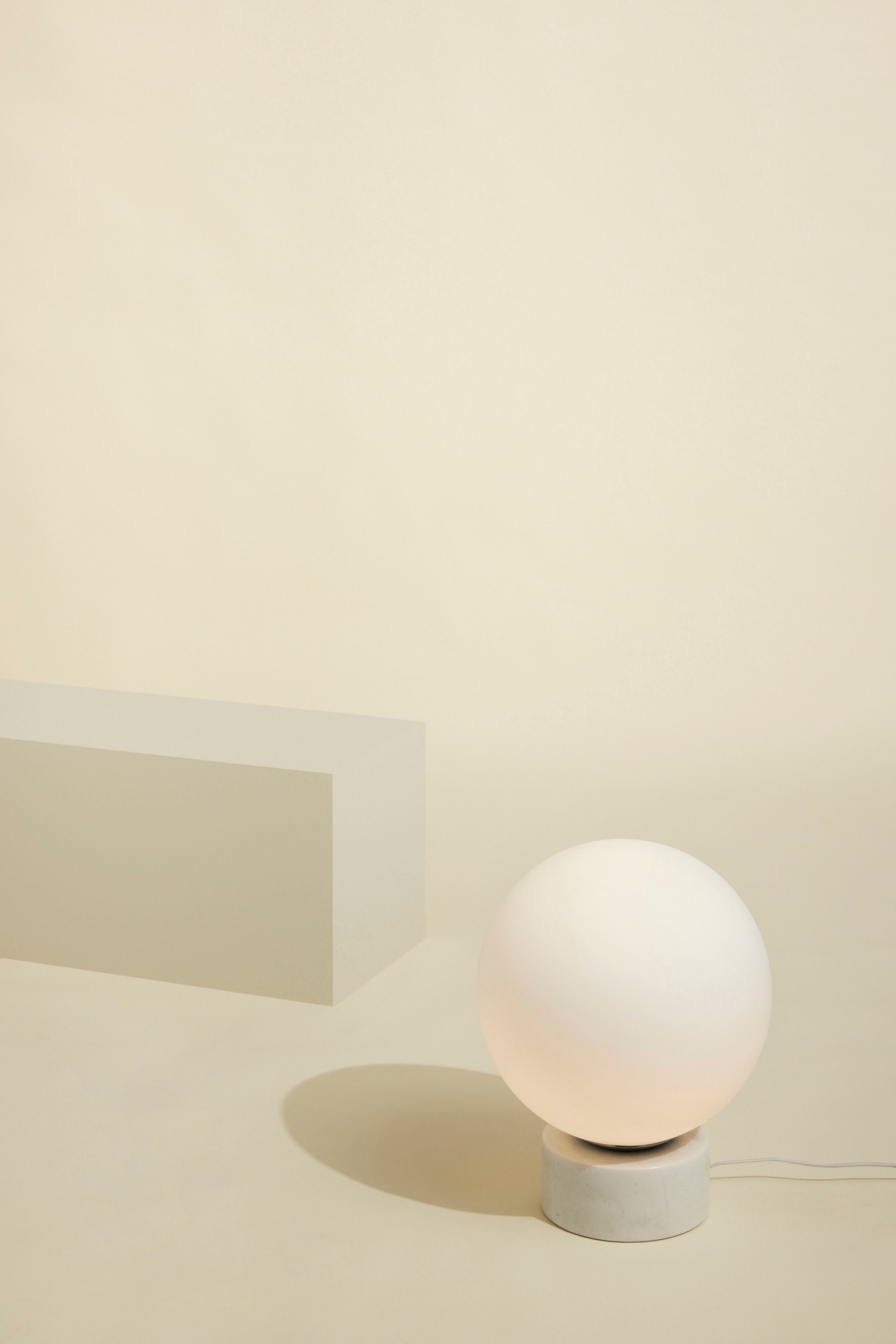 Floor lamp "Sphere" White