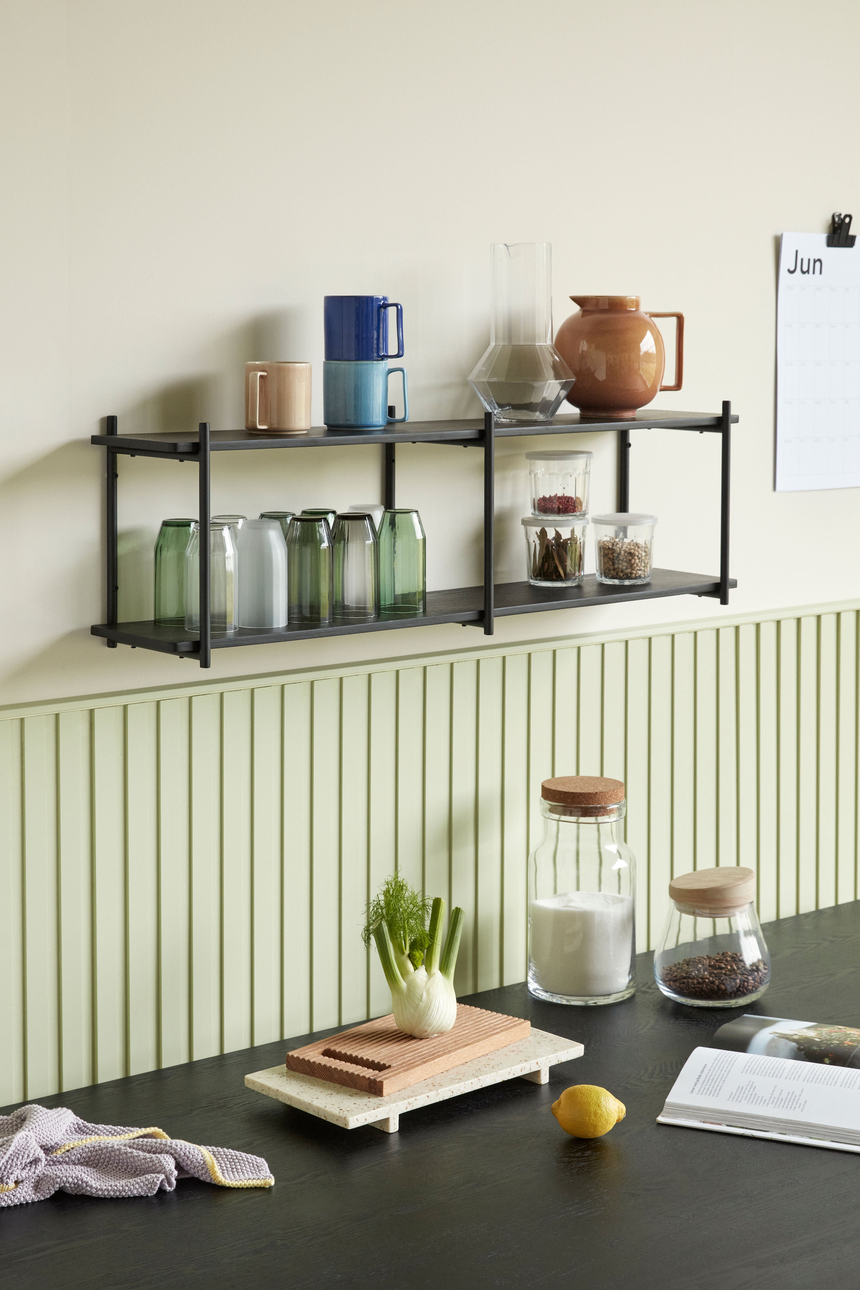 Tablett Ablage "Terrazzo" Stein