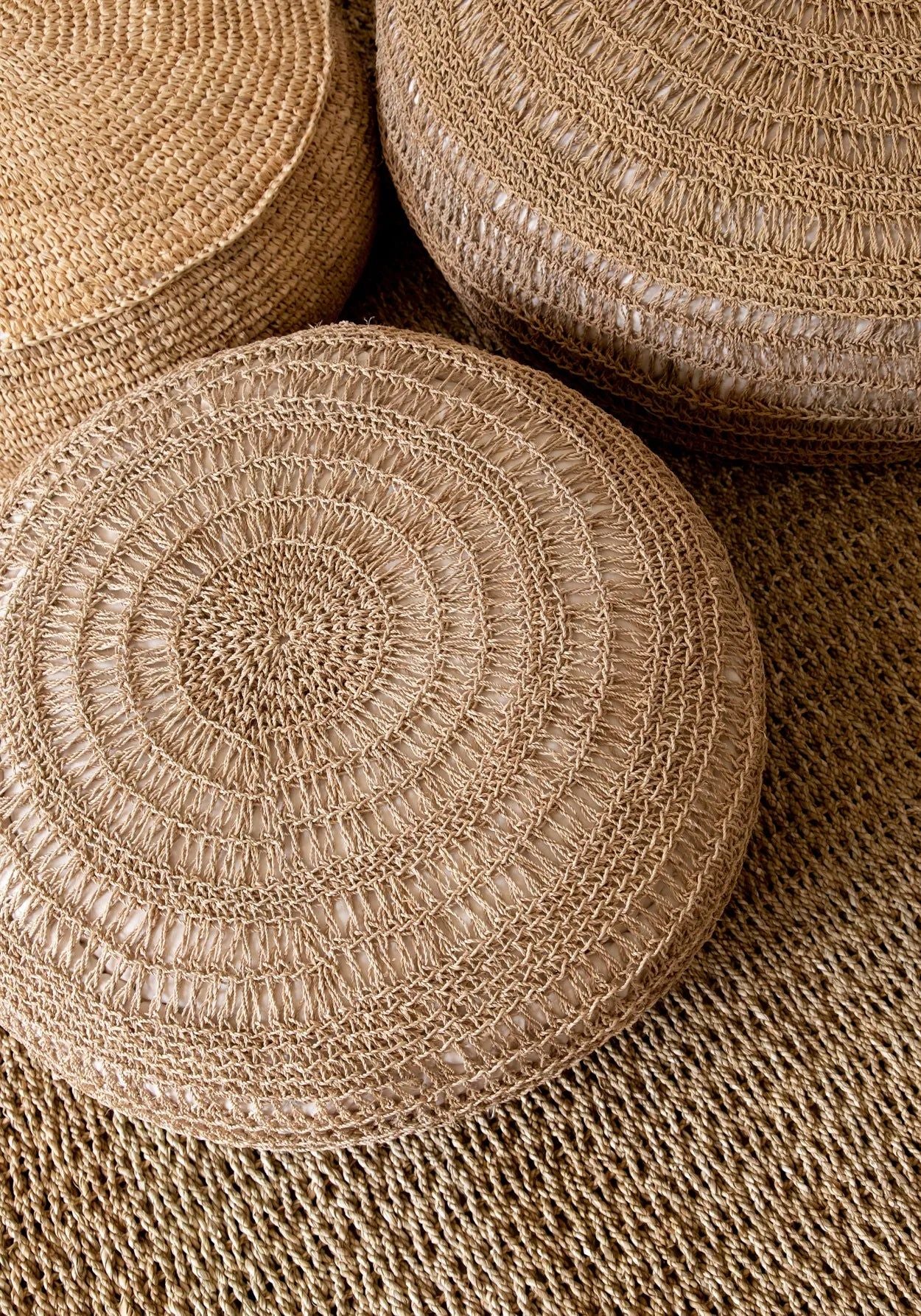 Carpet "The Raffia Fringed" Natural 180x240 cm