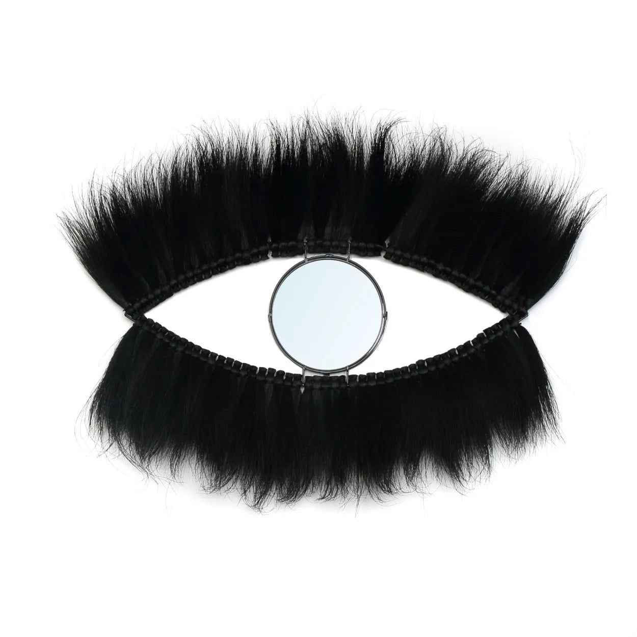 Spiegel "The Black Eye" Schwarz