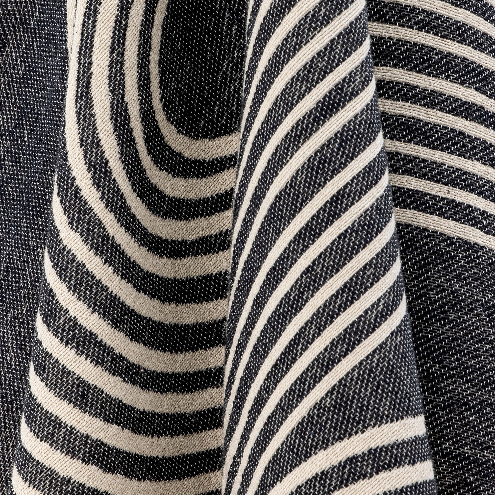 Blanket "Anek" Black Cotton