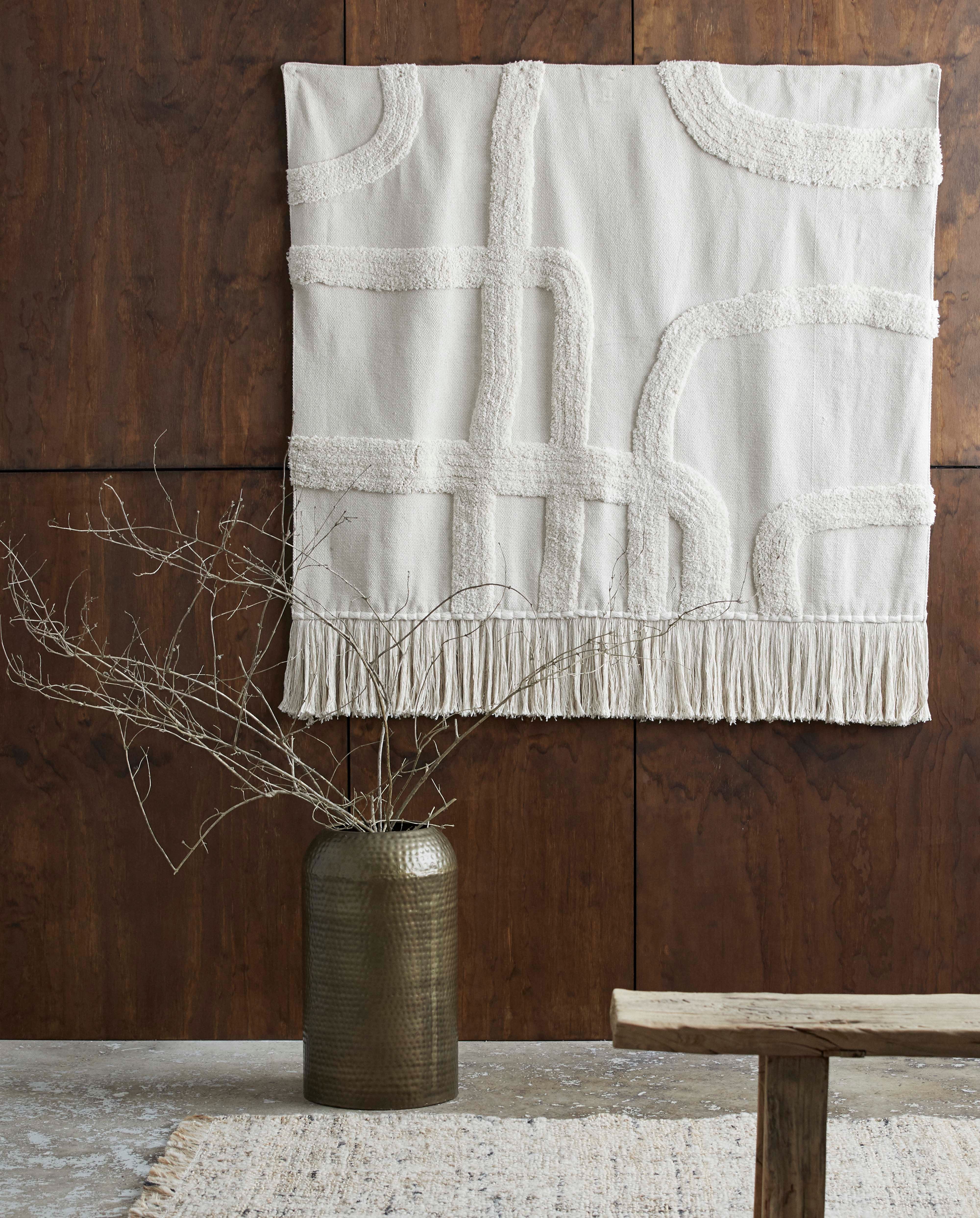 Wandteppich "ITRI" Off white