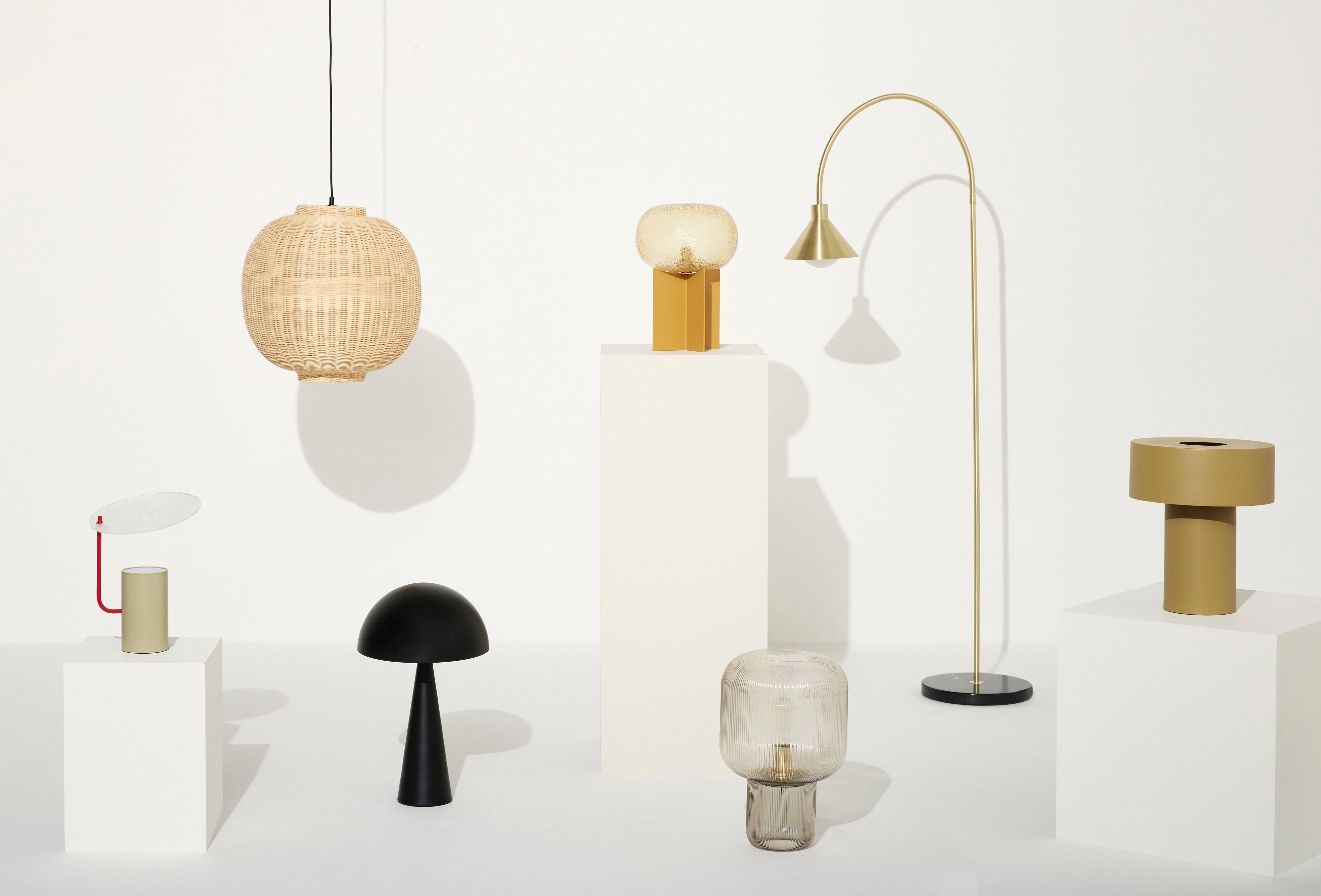 Table lamp "Pirum" brown