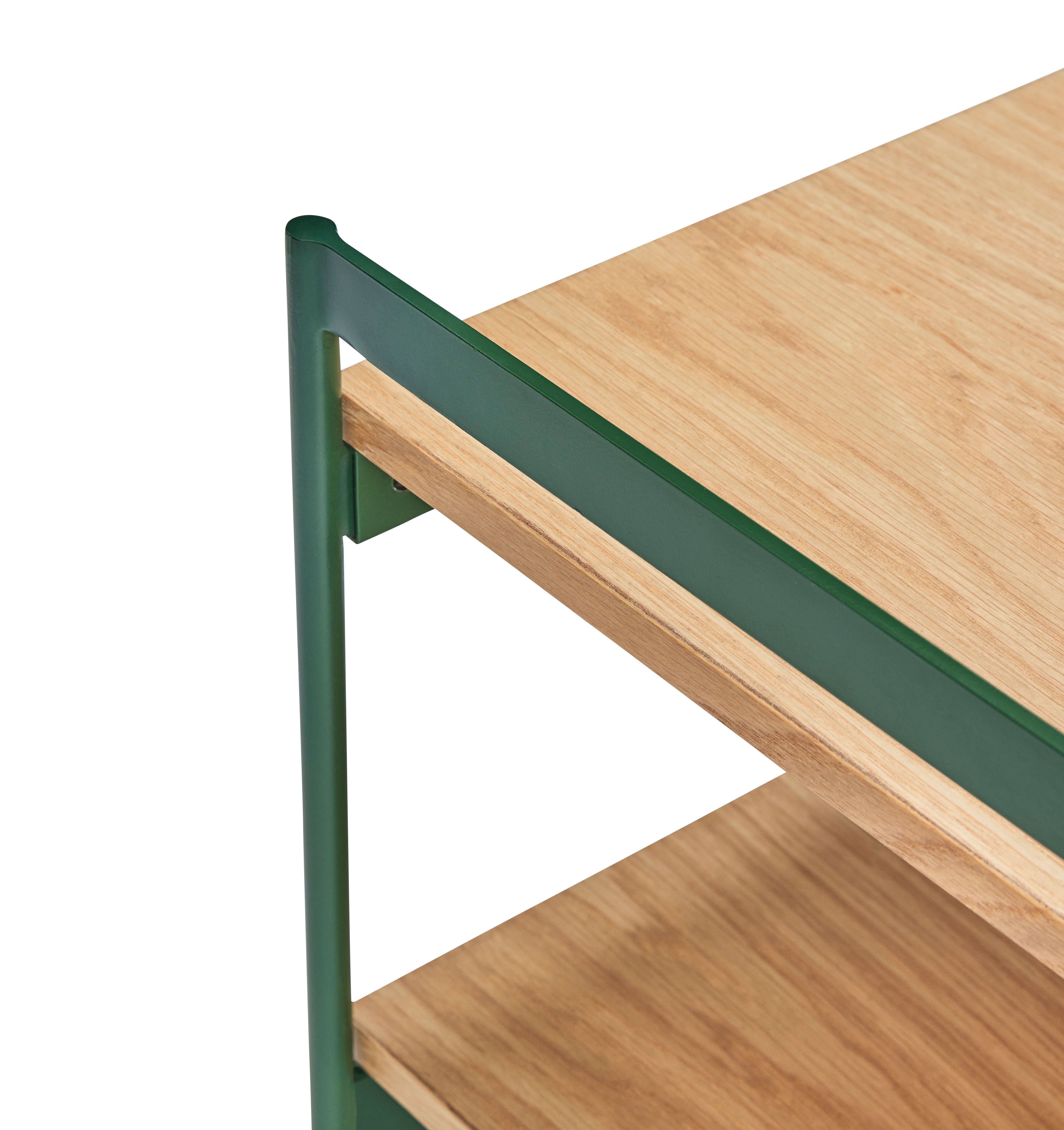 Beistelltisch "Jaunty" Grün Naturfarben