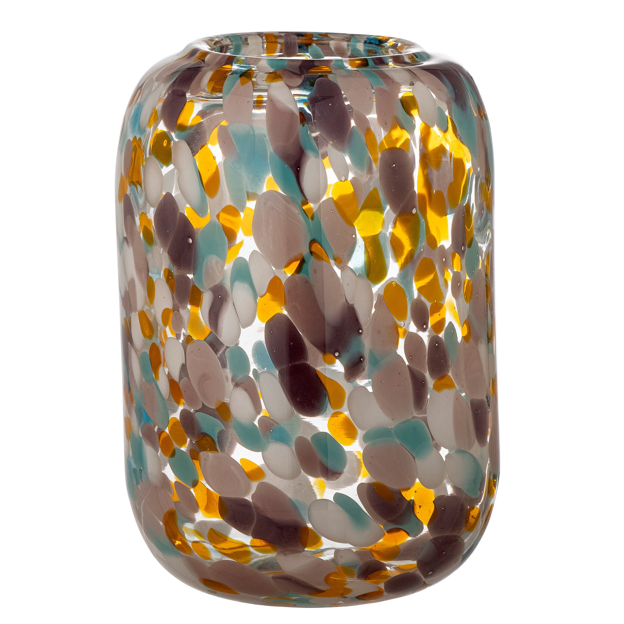 Vase "Vidia" Orange Glas