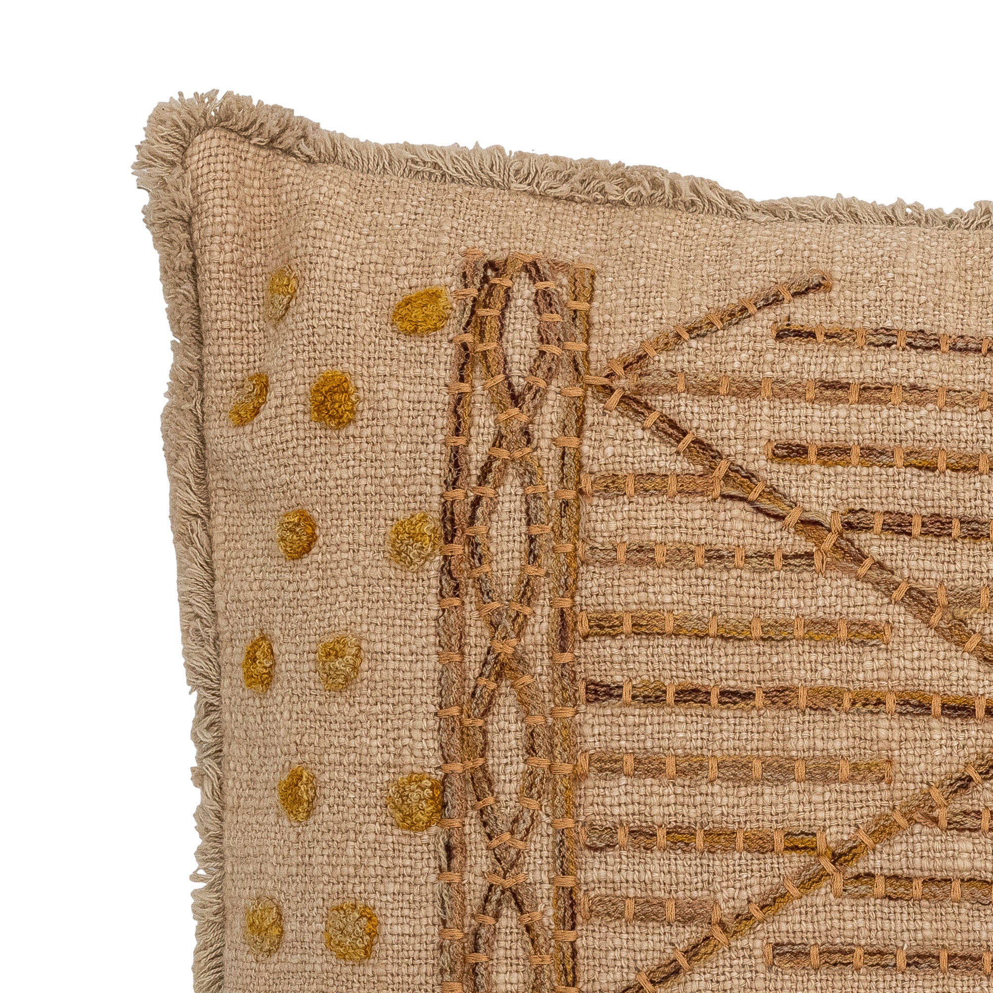 Pillow "Taranto" natural cotton 