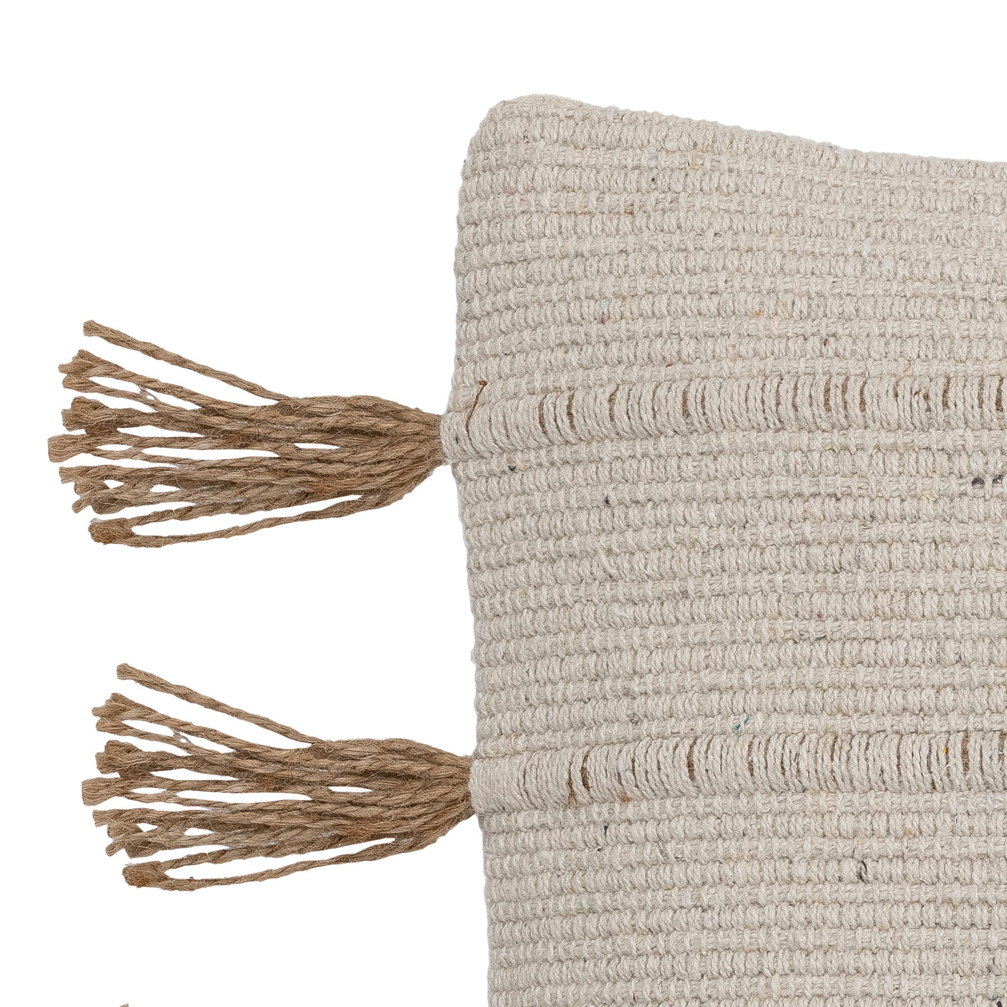Kissen "Ensar" Natur Recycelte Baumwolle